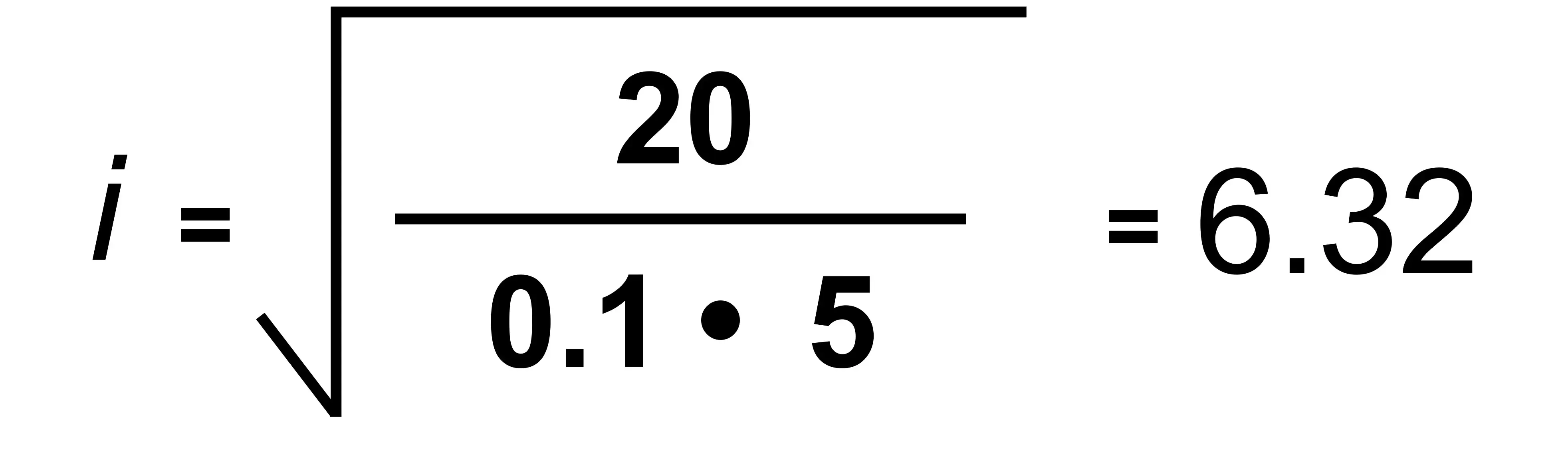 Fórmula para calcular la relación de transmisión